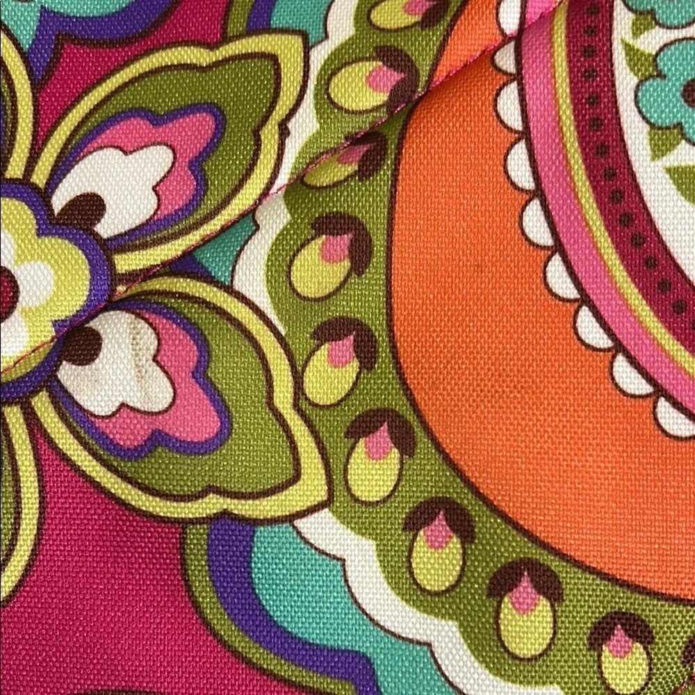 VERA BRADLEY Colorful Paisley / Floral Backpack